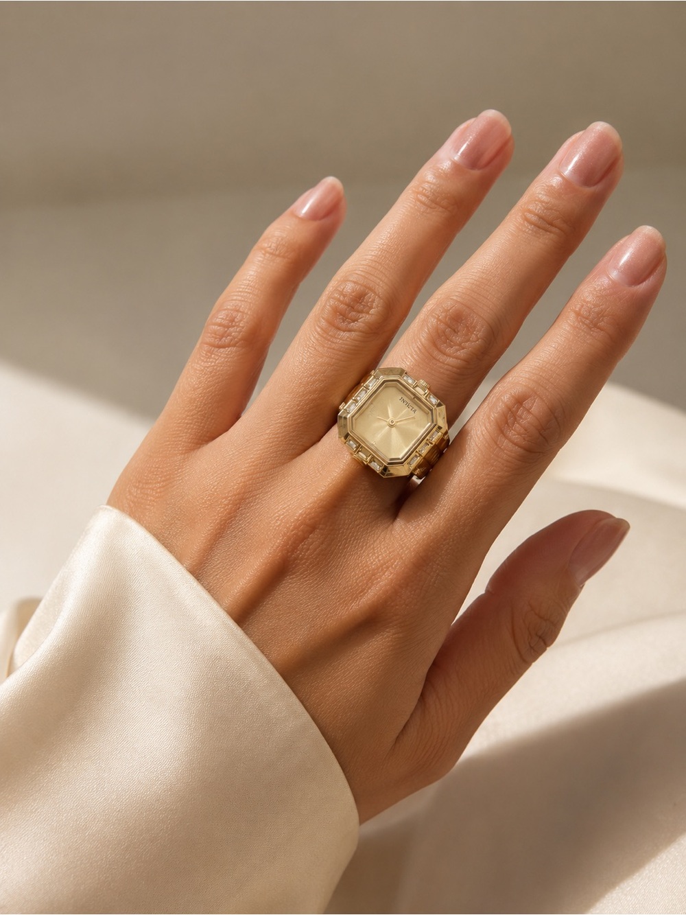 Mini Angel Lady Ring Watch (adjustable)